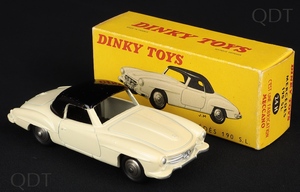 French dinky toys 24h mercedes 190sl dd372 front