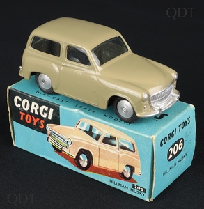 Corgi toys 206 hillman husky dd413 front