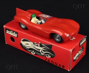 Solido 100 jaguar dd458 front