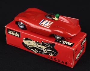 Solido models 100 jaguar le mans dd459 back