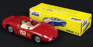Solido 129 ferrari 2l5 front