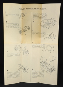 Ideal 3082 jaguar xk120 dd468 instructions