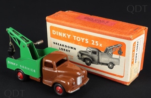 Dinky toys 25x breakdown lorry dd471 front
