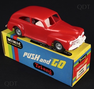 Tri ang minic push go ford tudor bb697 front