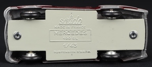 Solido models 105 mercedes 190 sl dd496 base