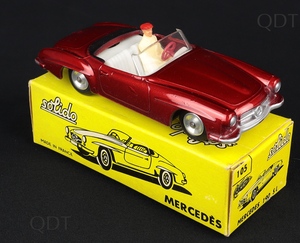 Solido models 105 mercedes 190 sl dd496 front