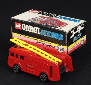 Corgi juniors e26 japanese erf fire tender dd505 back