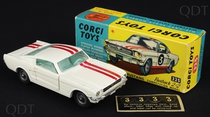 Corgi toys 325 ford mustang fastback dd523 front