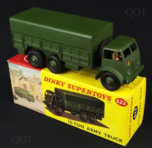 Dinky supertoys 622 10 ton army truck dd560 front