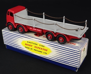 Dinky supertoys 905 foden flat truck chains cc803 back