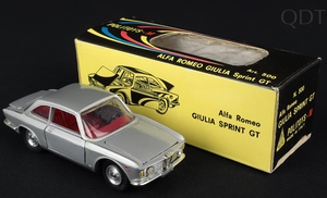 Politoys models 500 alfa romeo giulia sprint gt x186 front