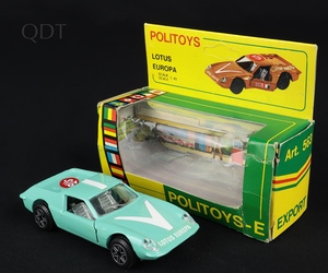 Politoys models 563 lotus europa x189 front