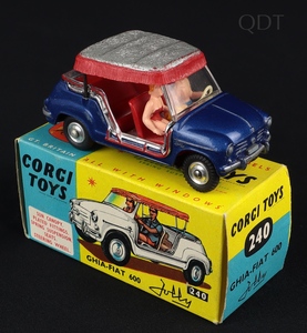 Corgi toys 240 fiat jolly dd588 front