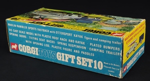 Corgi gift set 10 marlin rambler kayak trailer dd590 box 2
