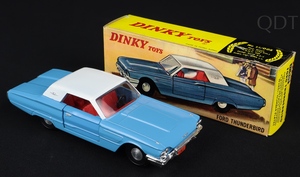 Dinky toys hong kong 57:005 ford thunderbird dd601 front