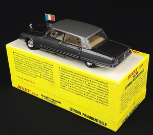 French dinky toys 1435 citroen presidentielle dd644 back