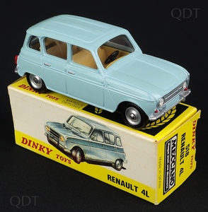 Dinky BOITE VIDE REPRO COPY DINKY TOYS RENAULT 4L MADE IN SPAIN N°518 