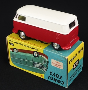 Corgi toys 433 vw delivery van dd656 back