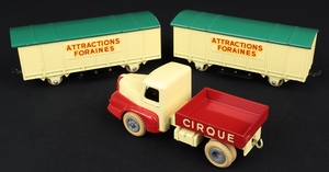 Jrd models 124 unic truck trailers attractions foraines dd649 back