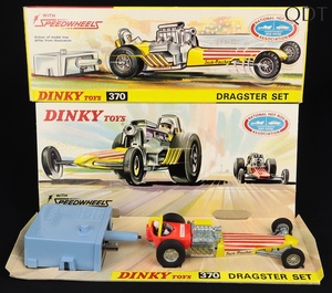 Dinky toys 370 dragster set dd674 front