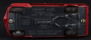 Dinky toys 108 sam's car dd743 base