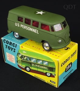 Corgi toys 356 personnel carrier dd748 front