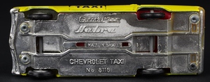 Sabra models 8116 chevrolet taxi dd755 base