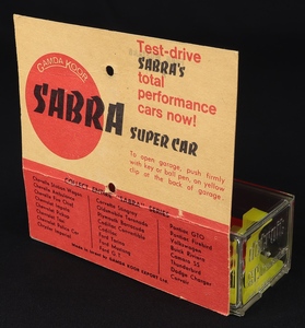 Sabra cars models 8106 ford mustang dd757 back