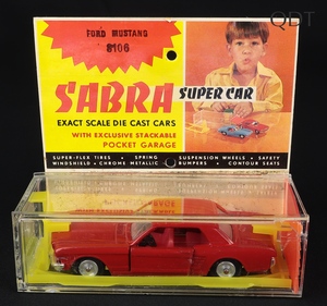 Sabra cars models 8106 ford mustang dd757 front