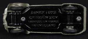 French dinky toys 24n citroen 2cv base