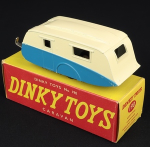 Dinky toys 191 caravan dd809 back