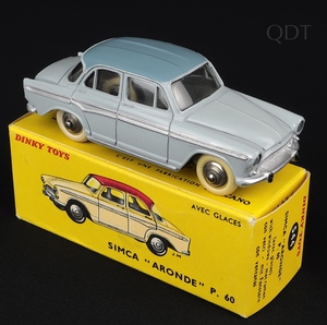French dinky toys 544 simca aronde p60 dd824 front