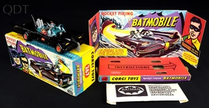 Corgi toys 267 batmobile dd869 front
