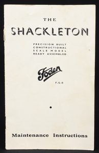 Shackleton foden flatbed truck dd860 brochure