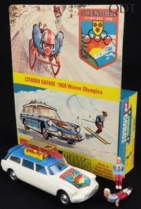 Corgi toys 499 citroen grenoble dd906 front
