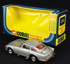 Corgi toys 270 james bond's aston martin dd907 back