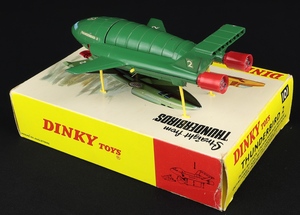 Dinky toys 101 thunderbird 2 dd926 back