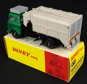 Dinky toys 978 refuse wagon dd929 back