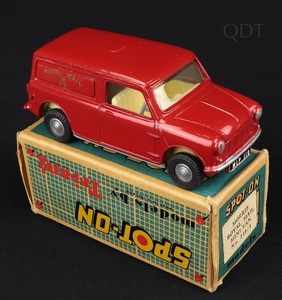 Spot on models 210:1 morris royal mail van dd941 front