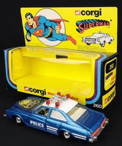 Corgi toys 260 metropolis police buick regal dd948 back