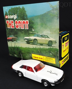 Corgi toys 320 jaguar xjs saint's dd949 front