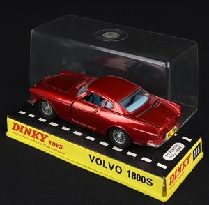 Dinky toys 116 volvo 1800s dd968 back