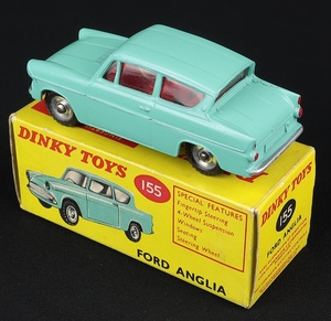 Dinky toys 155 ford anglia dd970 back