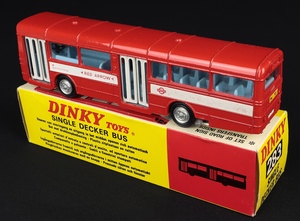 Dinky toys 283 single decker bus dd981 back