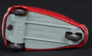Corgi toys 233 heinkel economy car ee25 base