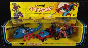 Corgi gift set 23 spiderman ee35 front
