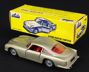 Solido models 130 aston martin vantage ee57 back