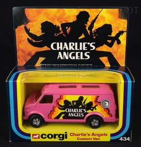 Corgi toys 434 charlie's angels custom van ee68 front