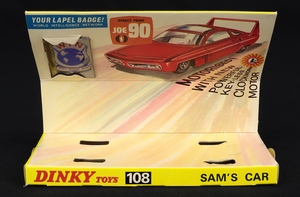 Dinky toys 108 sam's car ee84 card