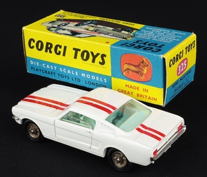 Corgi toys 325 ford mustang competition fastback ee88 back